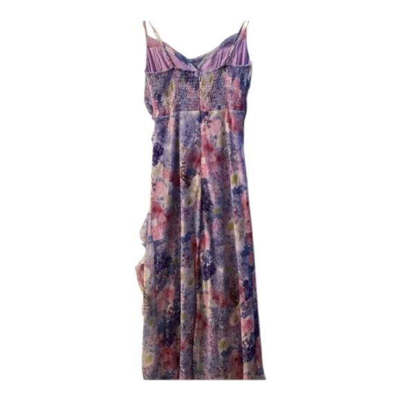 Hello Molly Enchanting Frill‎ Maxi Dress Purple - Picture 11 of 16